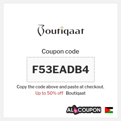 Coupon discount code for Boutiqaat Up to 50% off