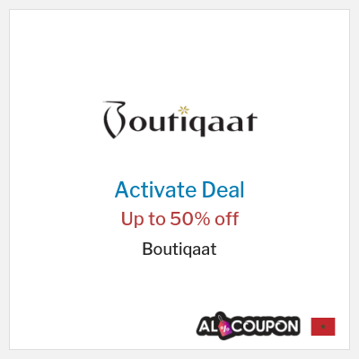 Coupon discount code for Boutiqaat Up to 50% off