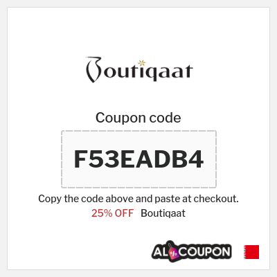 Boutiqaat Coupon (F53EADB4) Boutiqaat first order coupon code
