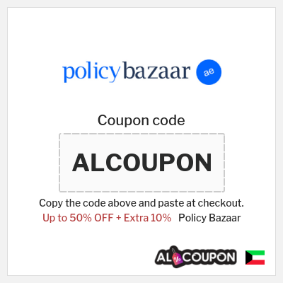 Coupon discount code for Policy Bazaar 10% OFF