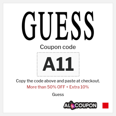 Guess coupon code Bahrain Guess online shopping deals