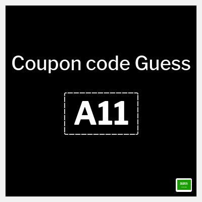 Coupon for Guess (A11) More than 50% OFF + Extra 10%