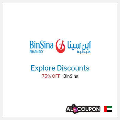 Sale for BinSina 75% OFF