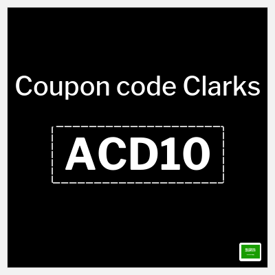 Coupon discount code for Clarks 20% OFF