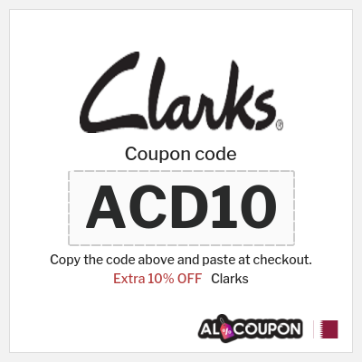 Coupon discount code for Clarks 20% OFF