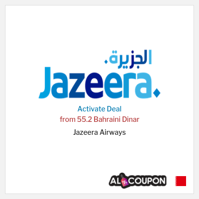 Coupon discount code for Jazeera Airways
