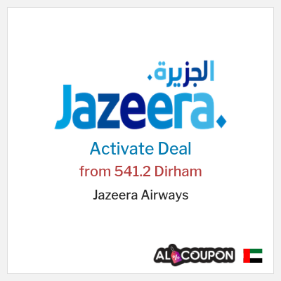 Coupon discount code for Jazeera Airways