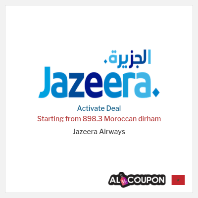 Special Deal for Jazeera Airways Starting from 898.3 Moroccan dirham
