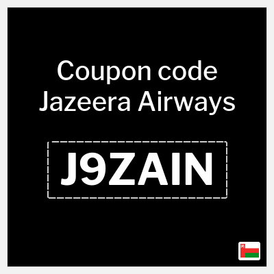 Coupon for Jazeera Airways (J9ZAIN) 10% Coupon