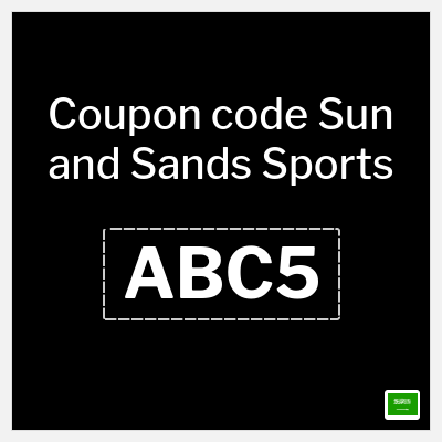 Coupon for Sun and Sands Sports (ABC5) 20% Off , Up to 100 SAR