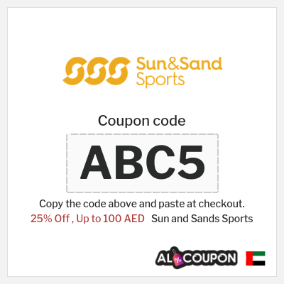 Sun and Sands Sports Coupon (ABC5) Sun & Sand Promo Code 2026