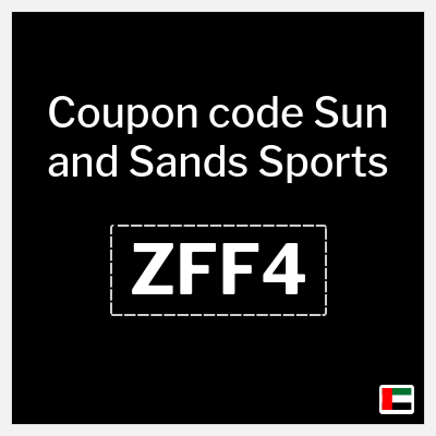Sun and Sands Sports Coupon (ZFF5) Sun & Sand Promo Code on Full Price Items