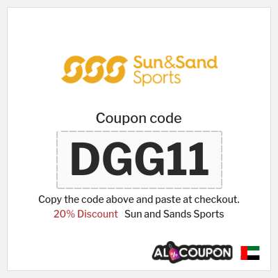Coupon for Sun and Sands Sports (DGG11) 20% Discount