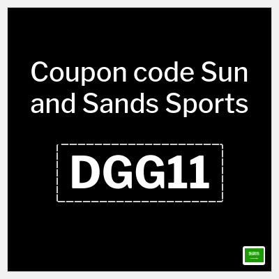 Coupon for Sun and Sands Sports (DGG11) Up to 60% Off + Extra 10%