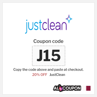 Coupon for JustClean (J15) 20% OFF