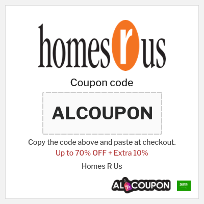 Coupon discount code for Homes R Us 10% OFF