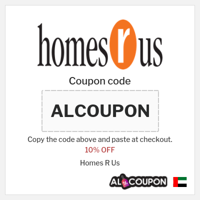 Coupon for Homes R Us (ALCOUPON) 10% OFF