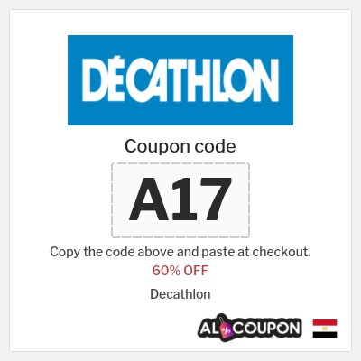 Coupon for Decathlon (A17) 60% OFF