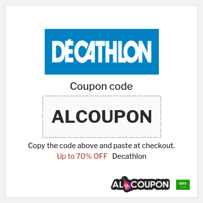 Coupon for Decathlon (ALCOUPON) Up to 70% OFF