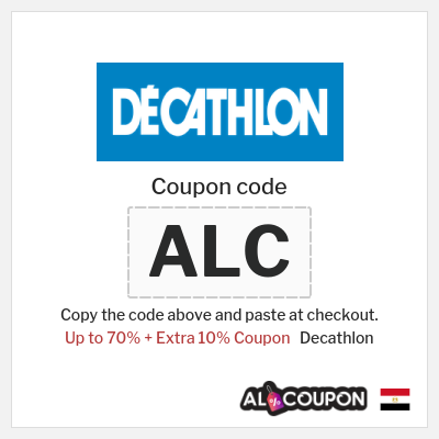 Coupon for Decathlon (ALC) Up to 70% + Extra 10% Coupon