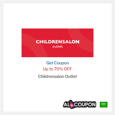 Coupon for Childrensalon Outlet Up to 70% OFF