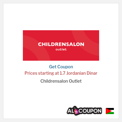 Coupon for Childrensalon Outlet Prices starting at 1.7 Jordanian Dinar