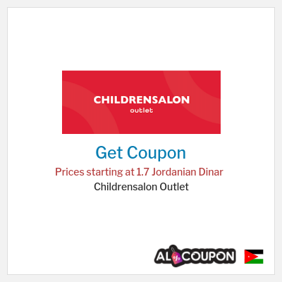 Coupon for Childrensalon Outlet Prices starting at 1.7 Jordanian Dinar