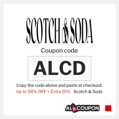Coupon discount code for Scotch & Soda 15% OFF