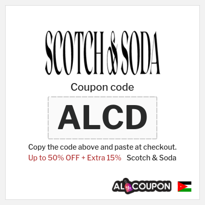 Coupon discount code for Scotch & Soda 15% OFF