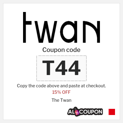 Coupon discount code for The Twan 15% OFF