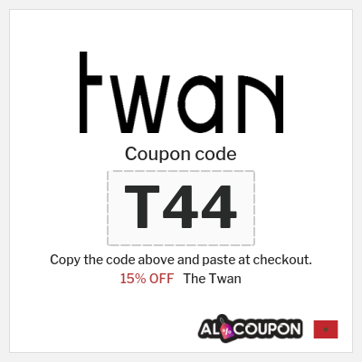 Coupon discount code for The Twan 15% OFF