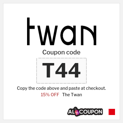 Coupon for The Twan (T44) 15% OFF