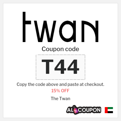Coupon for The Twan (T44) 15% OFF