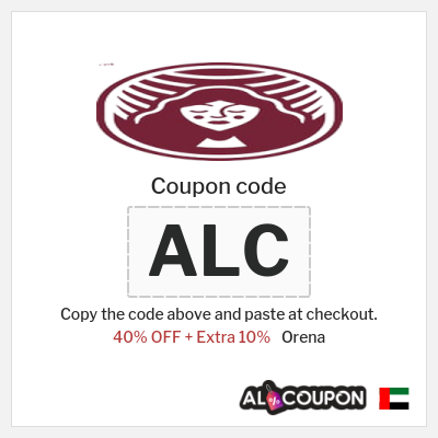 Coupon discount code for Orena 10% OFF