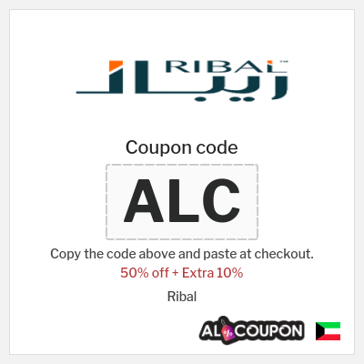 Coupon discount code for Ribal 10% OFF