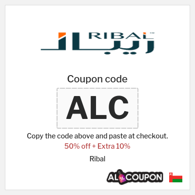 Coupon discount code for Ribal 10% OFF