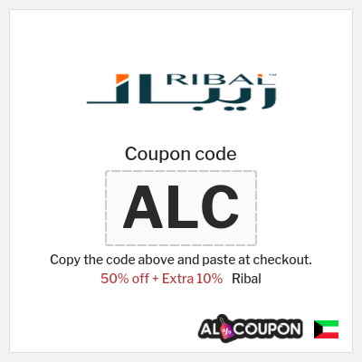 Coupon discount code for Ribal 10% OFF