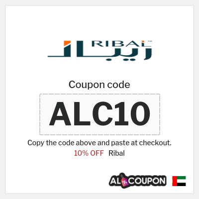 Coupon for Ribal (ALC10) 10% OFF