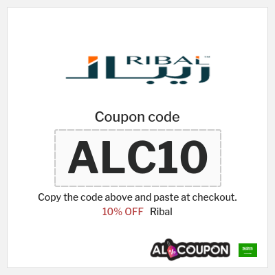 Coupon for Ribal (ALC10) 10% OFF