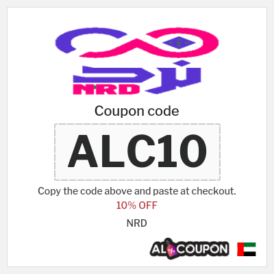 Coupon for NRD (ALC10) 10% OFF