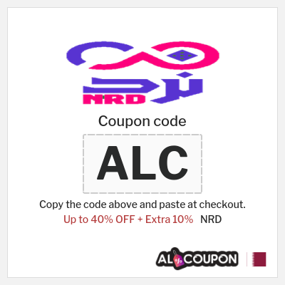 Coupon for NRD (ALC) Up to 40% OFF + Extra 10%