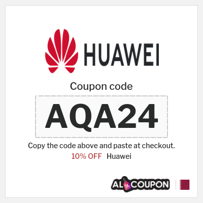 Coupon for Huawei (AQA24) 10% OFF