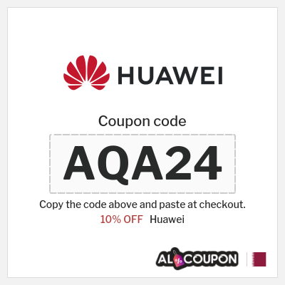 Coupon for Huawei (AQA24) 10% OFF
