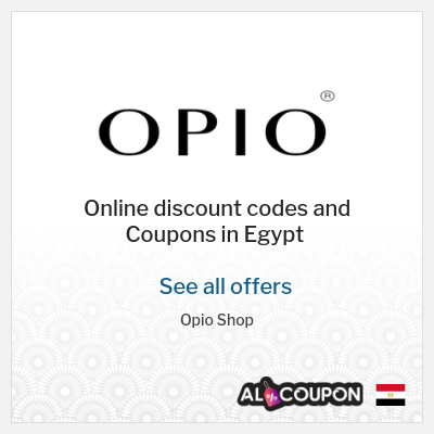Coupon discount code for Opio Shop 15% OFF