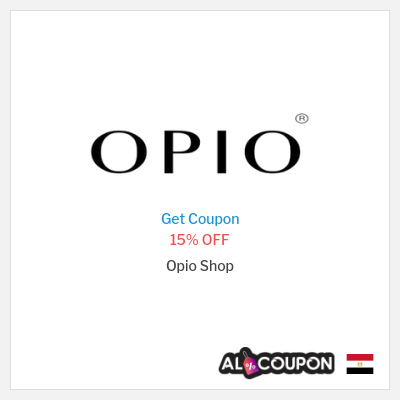 Coupon for Opio Shop (ADS95) 15% OFF
