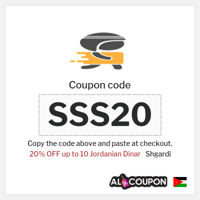Coupon discount code for Shgardi 20% OFF