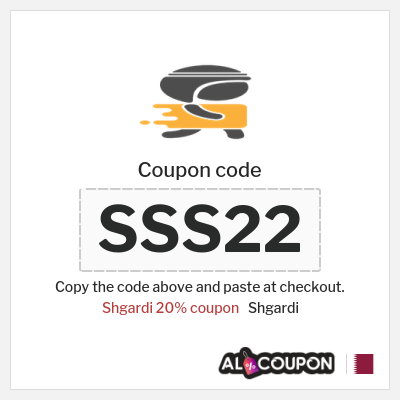 Coupon discount code for Shgardi 20% OFF