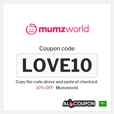 Coupon for Mumzworld (LOVE10) Up to 20% OFF
