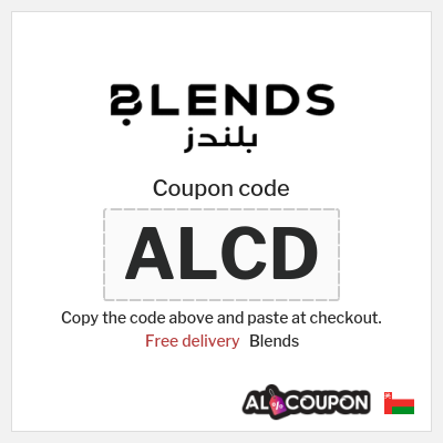 Coupon discount code for Blends 10% OFF