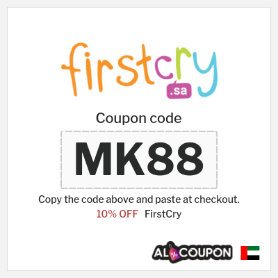 Coupon for FirstCry (BF58) 10% OFF